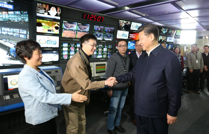 2019年1月25日，十九屆中央政治局在人民日報社就全媒體時代和媒體融合發(fā)展舉行第十二次集體學(xué)習(xí)。習(xí)近平總書記主持學(xué)習(xí)并發(fā)表重要講話。