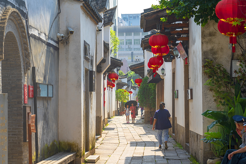 2019年6月28日，福州，三坊七巷風(fēng)光。
